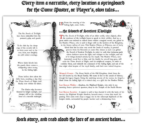 Kickstarter - Sword banner