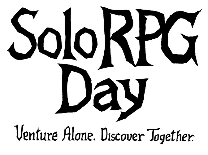 solo rpg day 3-lines black